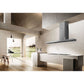 Elica Haiku Island 70" Stainless Steel 3-Speed Sensitive Touch Island Range Hood