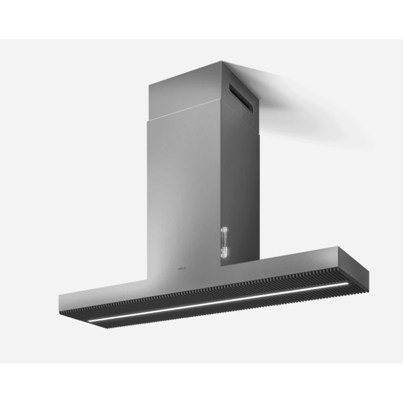 Elica Haiku Island 70" Stainless Steel 3-Speed Sensitive Touch Island Range Hood