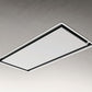 Elica Illusion 40" White Metal Panel & White Metal Frame Ceiling Mount Range Hood