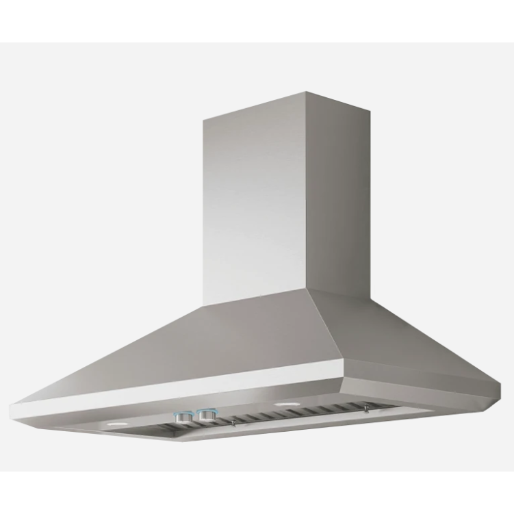Elica Leone 42" Stainless Steel 1200 CFM 4-Speed Rotating Knobs Wall Mount Range Hood