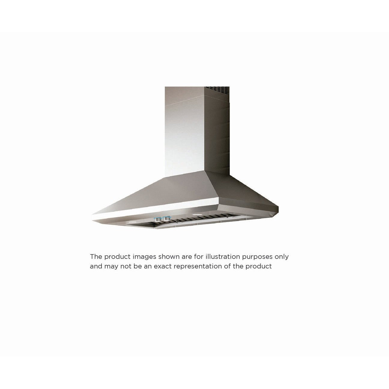 Elica Leone 48" Stainless Steel 1200 CFM 4-Speed Rotating Knobs Wall Mount Range Hood