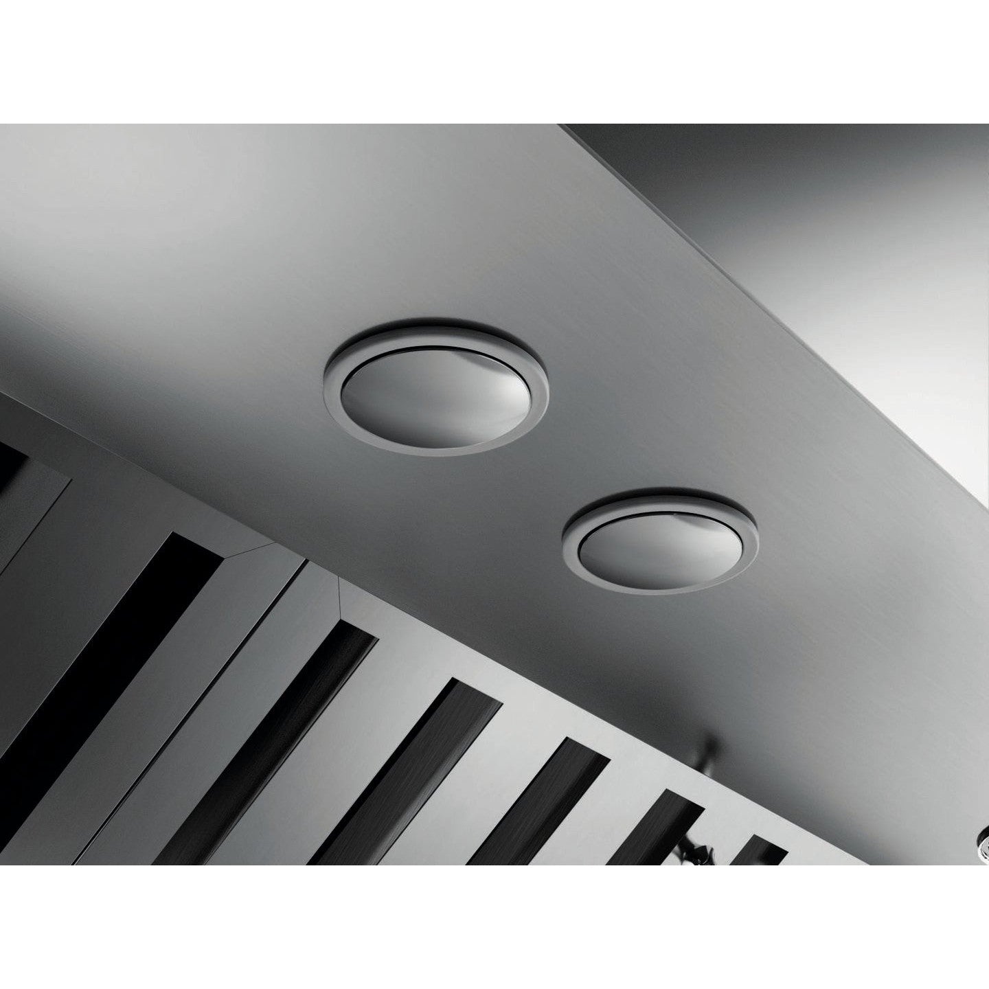 Elica Leone 48" Stainless Steel 1200 CFM 4-Speed Rotating Knobs Wall Mount Range Hood
