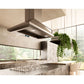 Elica Leone 48" Stainless Steel 1200 CFM 4-Speed Rotating Knobs Wall Mount Range Hood