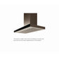 Elica Mezzano 30" Stainless Steel & Black Glass 3-Speed Capacitive Touch Wall Mount Range Hood