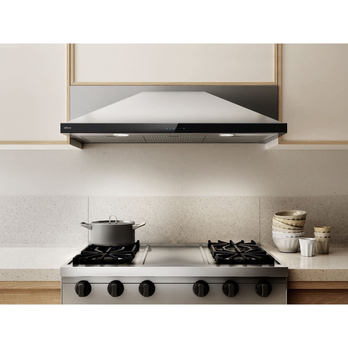 Elica Modena 30" Stainless Steel 3-Speed Capacitive Touch Undercabinet Range Hood