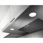 Elica Nemi 36" Stainless Steel 3-Speed Electronic Push Button Ducted Undercabinet Range Hood With White Illumination Controls & LED Lights