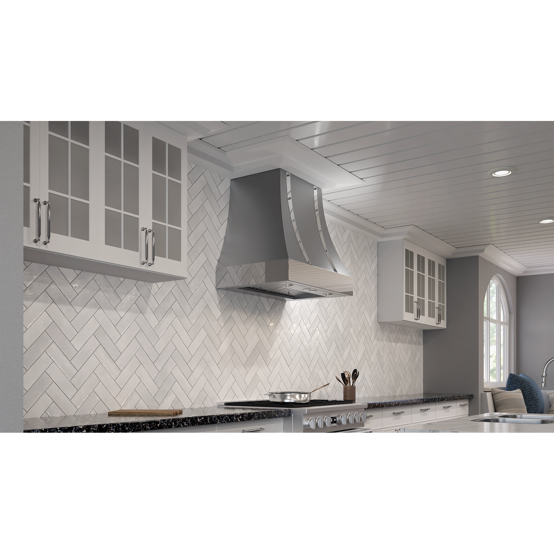 Elica Oristano 36" Stainless Steel Hood Shell