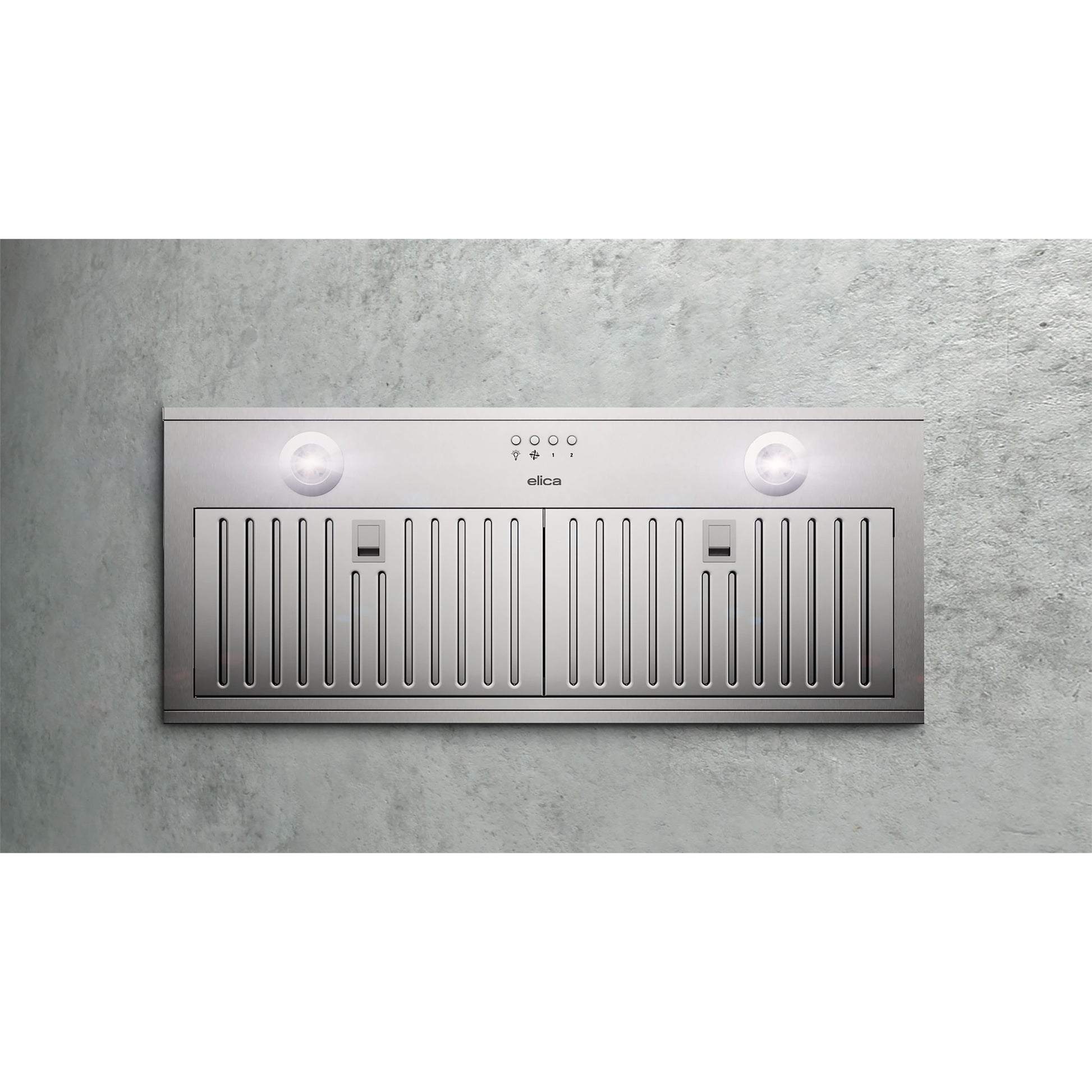 Elica Palermo 28" Stainless Steel 3-Speed Push Buttons Insert Range Hood