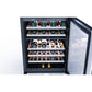 Elica Riserva 4.8 cu ft 24" Single Door Dual Zone Wine Cellar