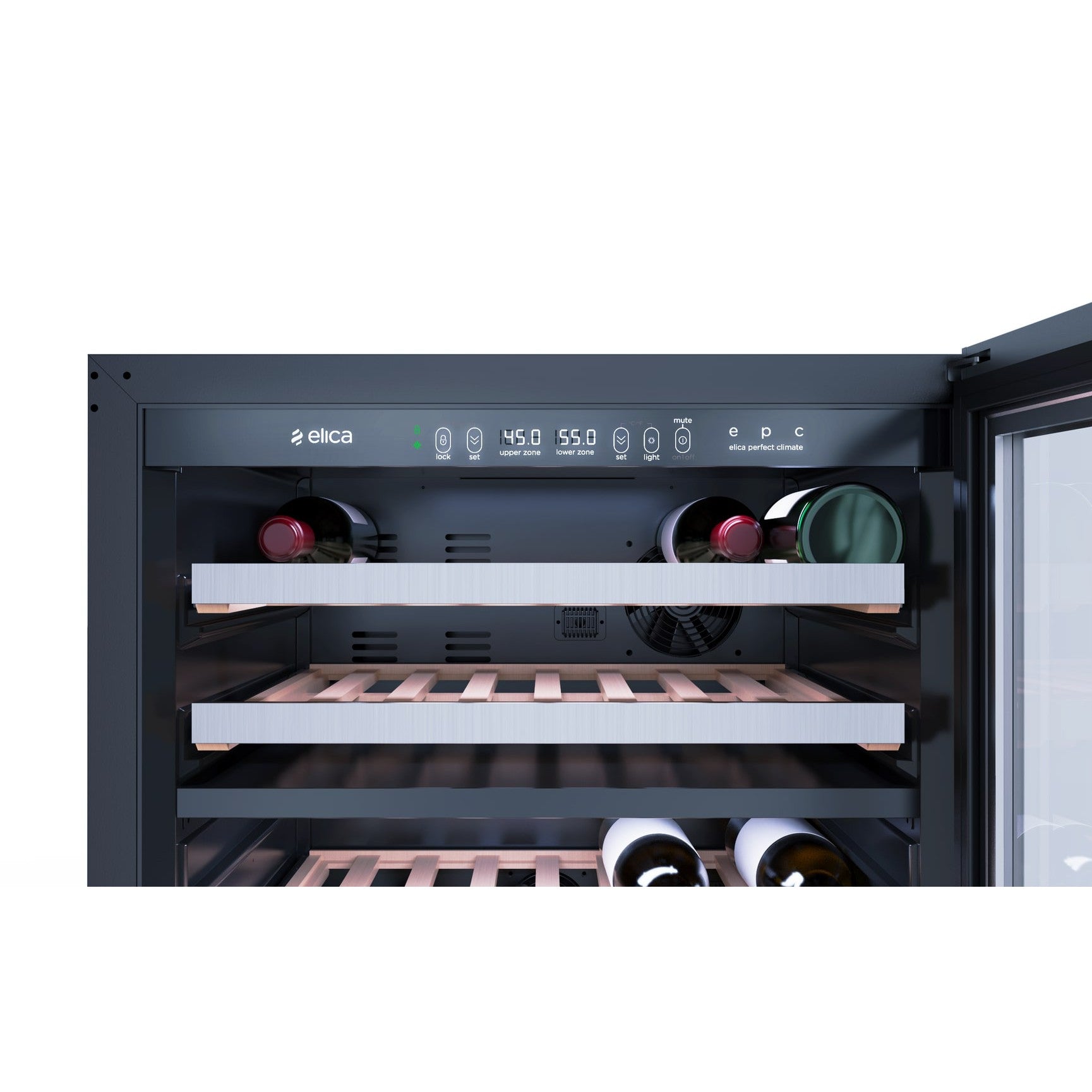 Elica Riserva 4.8 cu ft 24" Single Door Dual Zone Wine Cellar