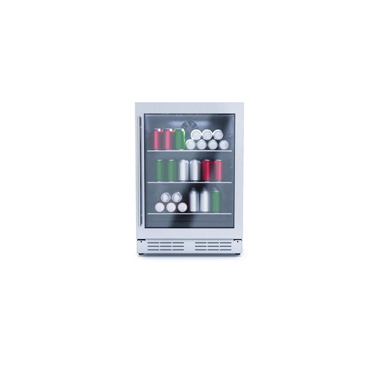 Elica Riserva 4.8 cu ft 24" Single Door Single Zone Beverage Center