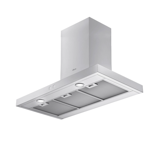 Elica Toblino 36" Stainless Steel 4-Speed Electronic Touch Button Wall Mount Range Hood With Adjustable Color Illumination