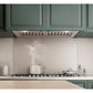 Elica Trento 46" Stainless Steel 4-Speed Retractable Rotating Knobs Insert Range Hood