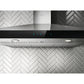 Elica Varna 30" Stainless Steel & Black Glass 3-Speed Capacitive Touch Wall Mount Range Hood