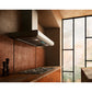 Elica Vavano 36" Stainless Steel 4-Speed Rotating Knob Wall Mount Range Hood