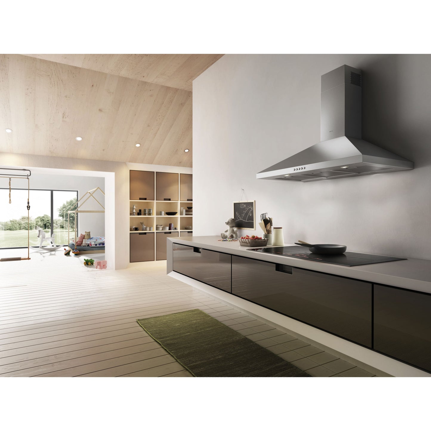 Elica Volterra 30" Stainless Steel 3-Speed Electronic Push Button Wall Mount Range Hood