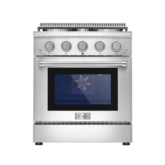 Empava 30" Freestanding Range Gas Cooktop and Oven