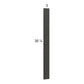 Euro Cafe 2-7/8" x 35-1/4" Overlay Filler