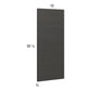 Euro Cafe Wall Overlay Panel - 15"W x 35-1/4"H x 3/4"D