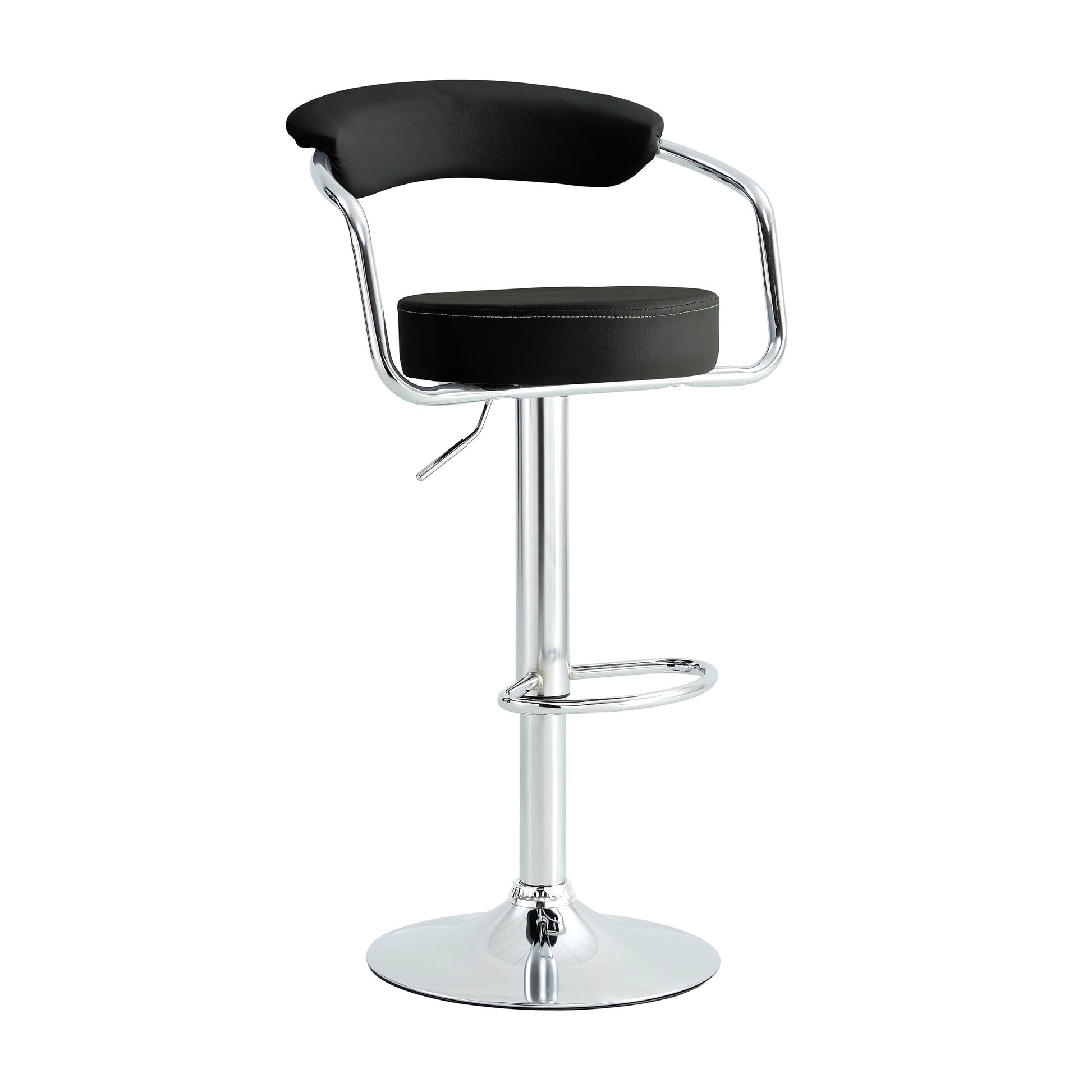Finesse Decor Radiance Rise Chrome and Black Finish - Set of 2