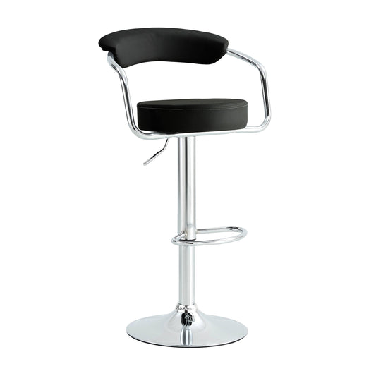 Finesse Decor Radiance Rise Chrome and Black Finish - Set of 2