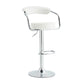 Finesse Decor Radiance Rise Chrome and White Finish - Set of 2