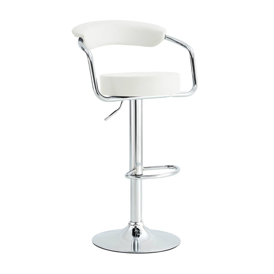 Finesse Decor Radiance Rise Chrome and White Finish - Set of 2