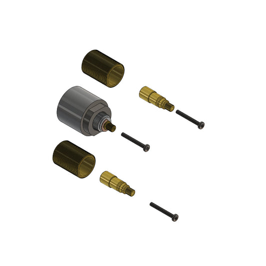 Flusso Faucets 1.40" Brushed Bronze PVD Extension Kit