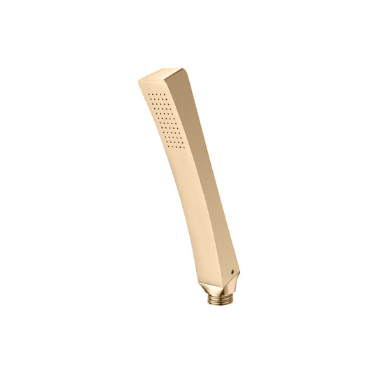 Flusso Faucets Brushed Bronze PVD Single Function Hand Held Shower Head
