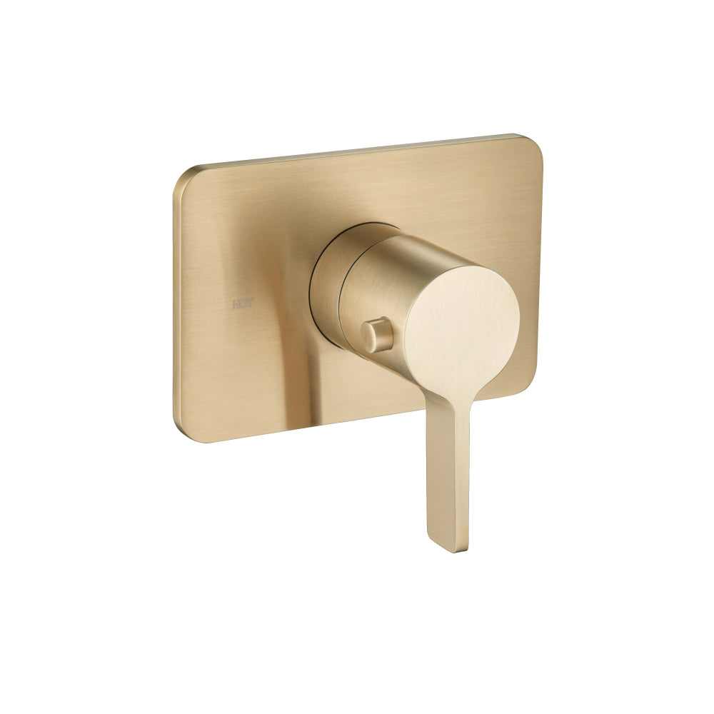 Flusso Faucets Brushed Bronze PVD Trim for 3/4" Thermostatic Valve - Use with TVH.4201