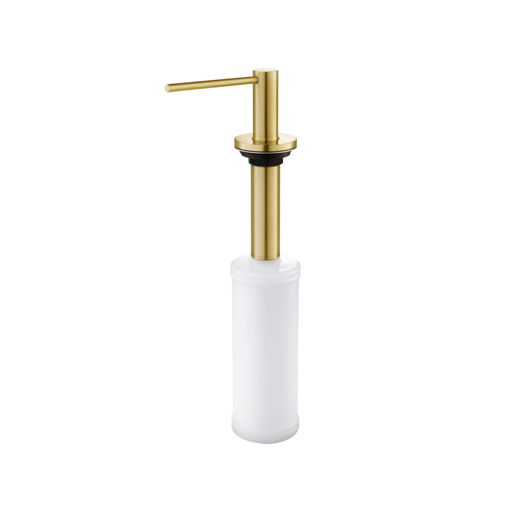 Flusso Faucets Brushed Gold PVD Kitchen Soap Dispenser
