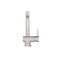 Flusso Faucets Klassiker Cito 11" Single Hole Matte Black Stainless Steel Pull-Out Kitchen Faucet With Dual Function Sprayer