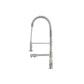 Flusso Faucets Klassiker Professio-F 27" Single Hole Dual-Function Stainless Steel Pull-Down Kitchen Faucet With Pot Filler
