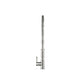 Flusso Faucets Klassiker Professio-F 27" Single Hole Dual-Function Stainless Steel Pull-Down Kitchen Faucet With Pot Filler