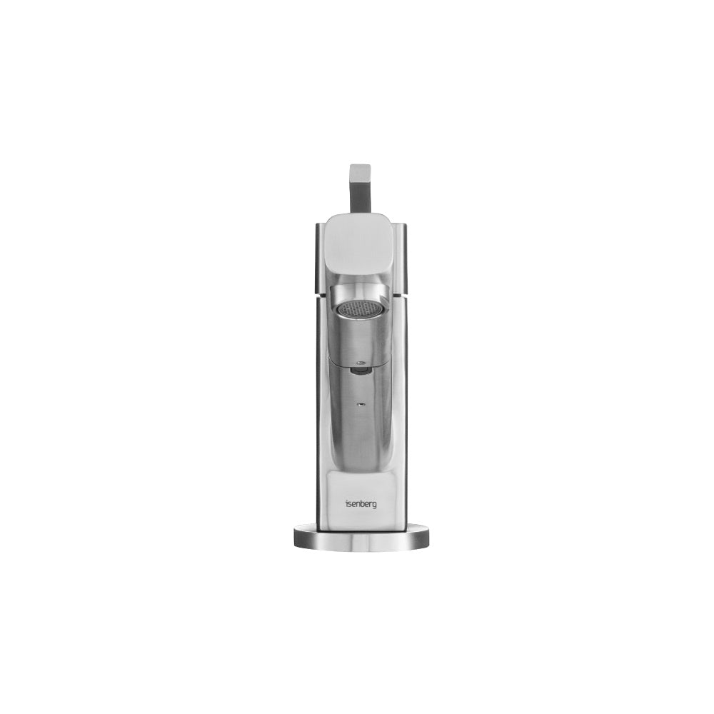 Flusso Faucets Klassiker Smallie 7" Single Hole Dark Gray Stainless Steel Kitchen Faucet With Pull-Out Sprayer