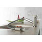 Flusso Faucets Klassiker Smallie 7" Single Hole Steel Gray Stainless Steel Kitchen Faucet With Pull-Out Sprayer