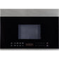 Forte 24" 1.3 Cu. Ft. Stainless Steel 1000-Watt Power Residential Over-the-Range Microwave With Top Cabinet Template, Rear Wall Template, Grease Filters, Glass Tray, and Turntable Ring