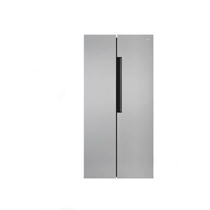 Forte 250 Series 33" 15.6 Cu. Ft. Stainless Steel Counter Depth Side by Side Refrigerator