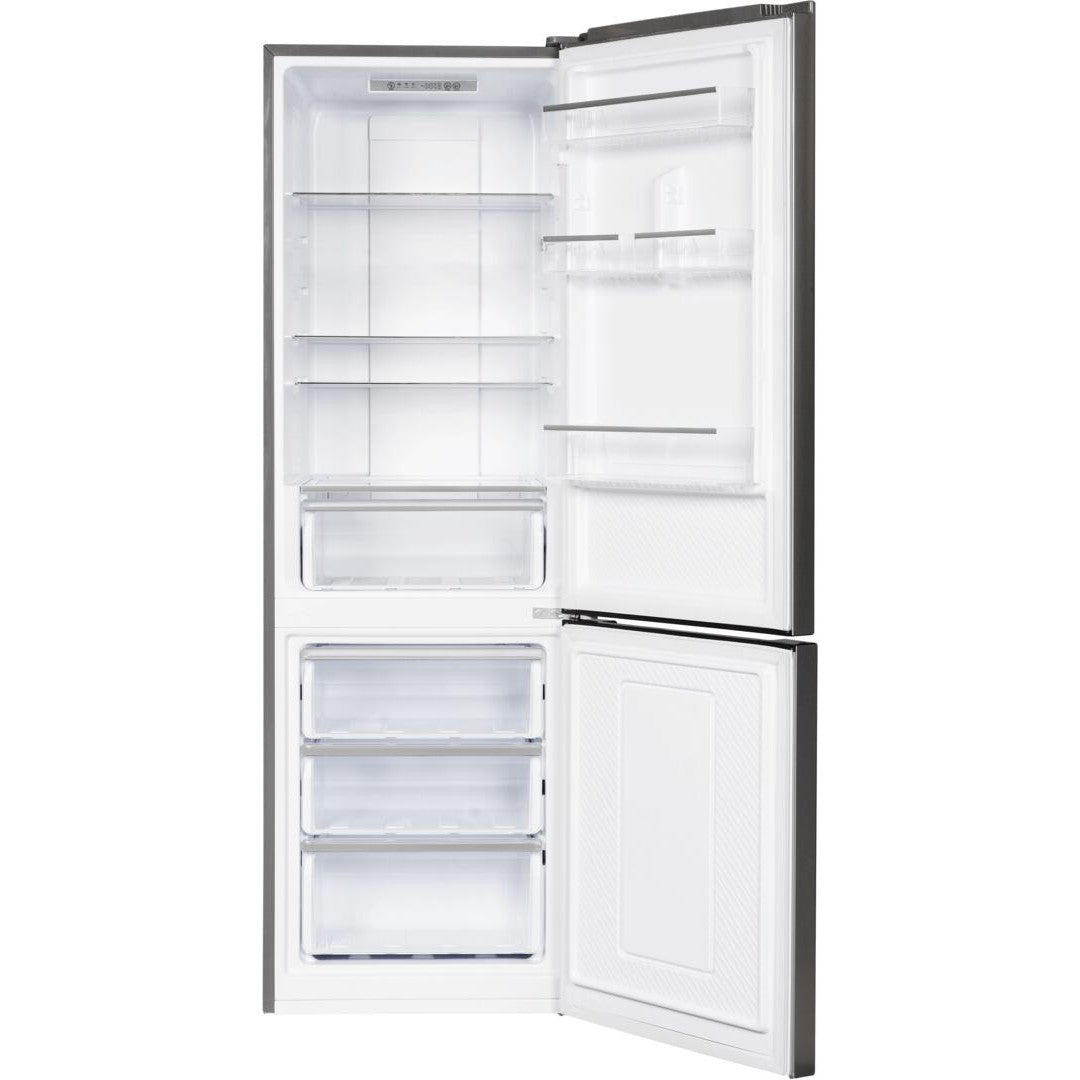 Forte 450 Series 24" 11.65 Cu. Ft. Stainless Steel Freestanding Bottom Freezer Refrigerator