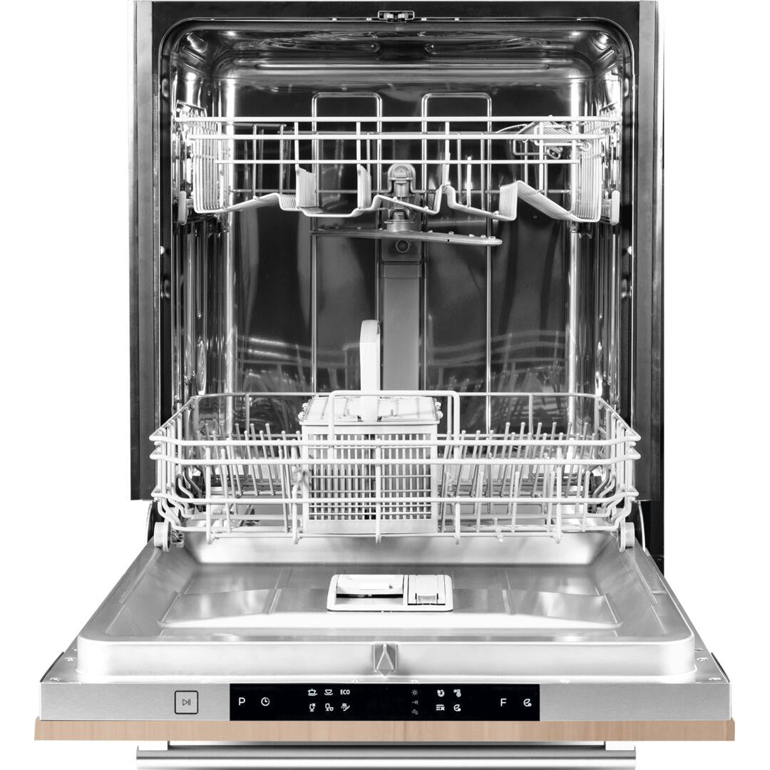 Forte 450 Series 24" Panel Ready Double Drawer Fully Integrated Built-in Dishwasher With Stainless Steel Tub, and Removable Silverware Basket