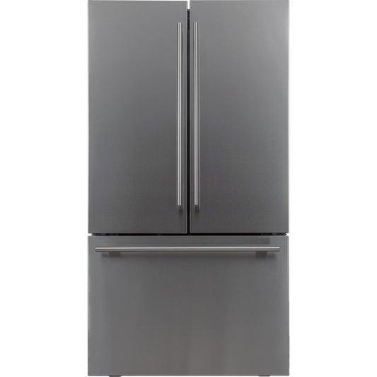 Forte 450 Series 36" 20.9 Cu. Ft. Stainless Steel Counter Depth French Door Refrigerator