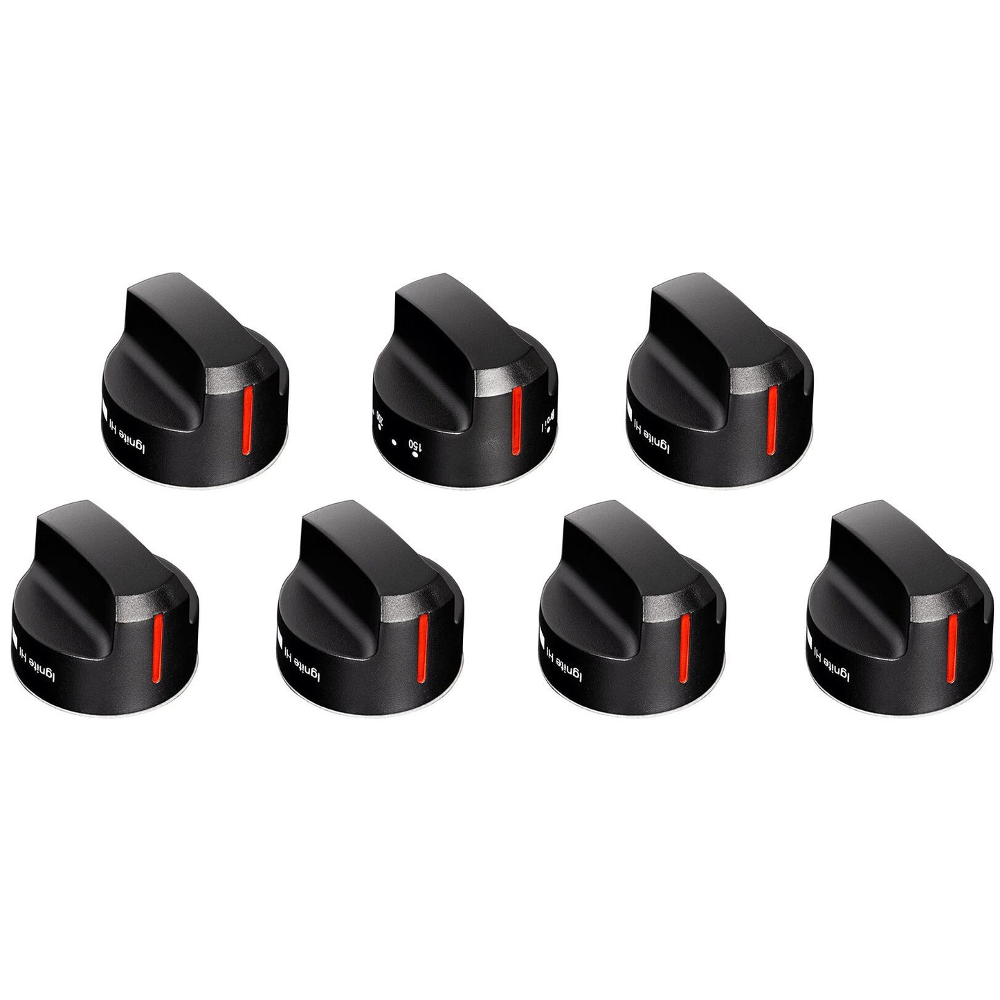 Forte F36RKNOBSETBB Black 36" Range Knob Set