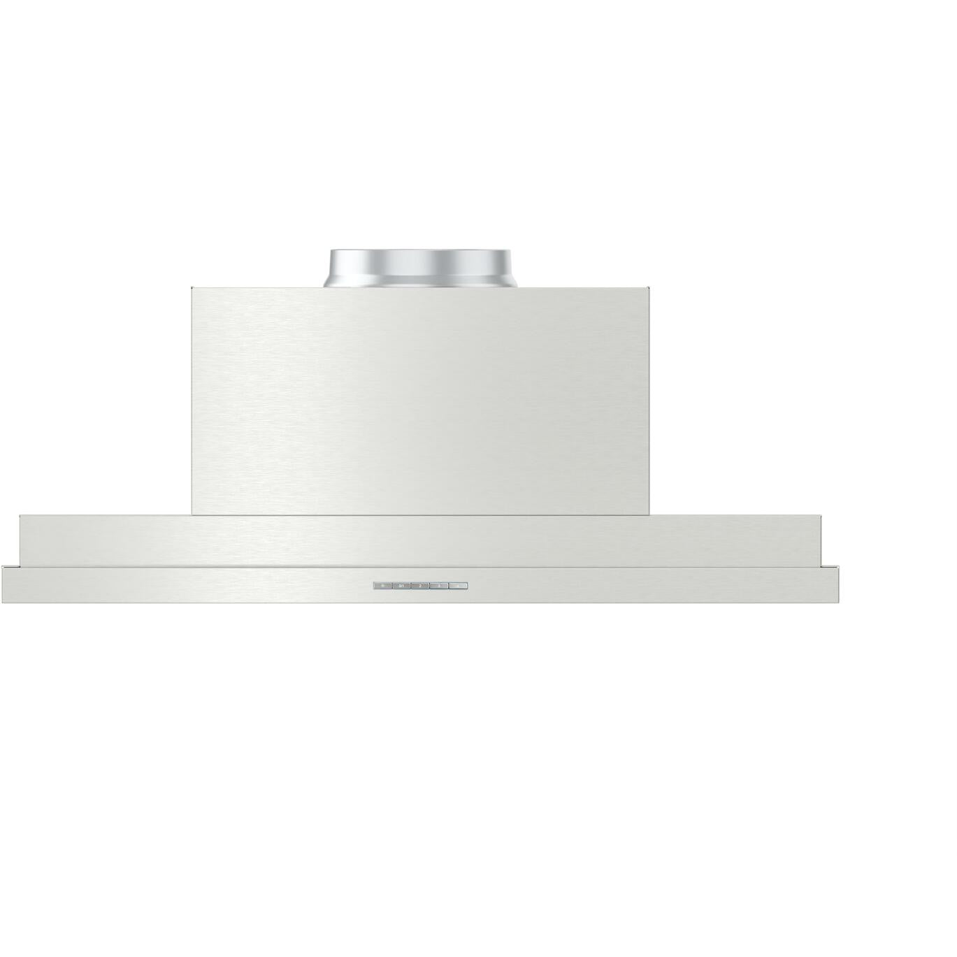 Forte Keira 30" 1100 CFM Convertible Residential Round Duct Stainless Steel Slide Out Cabinet Insert Range Hood With LED Bar Lighting