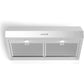 Forte Lucca 36" 600 CFM Convertible Residential Round Duct Stainless Steel Under Cabinet Range Hood With Recirculating Kit, Charcoal Filters, and LED Lighting