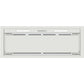 Forte Maya 24" 600 CFM Convertible Residential Round Duct Stainless Steel Cabinet Insert Range Hood With LED Bar Lighting