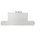 Forte Maya 36" 1100 CFM Convertible Residential Round Duct Stainless Steel Cabinet Insert Range Hood With LED Bar Lighting