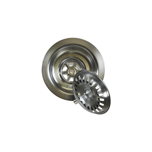 Fortis 3.5" Brushed Nickel Universal Stainless Steel Basket Strainer