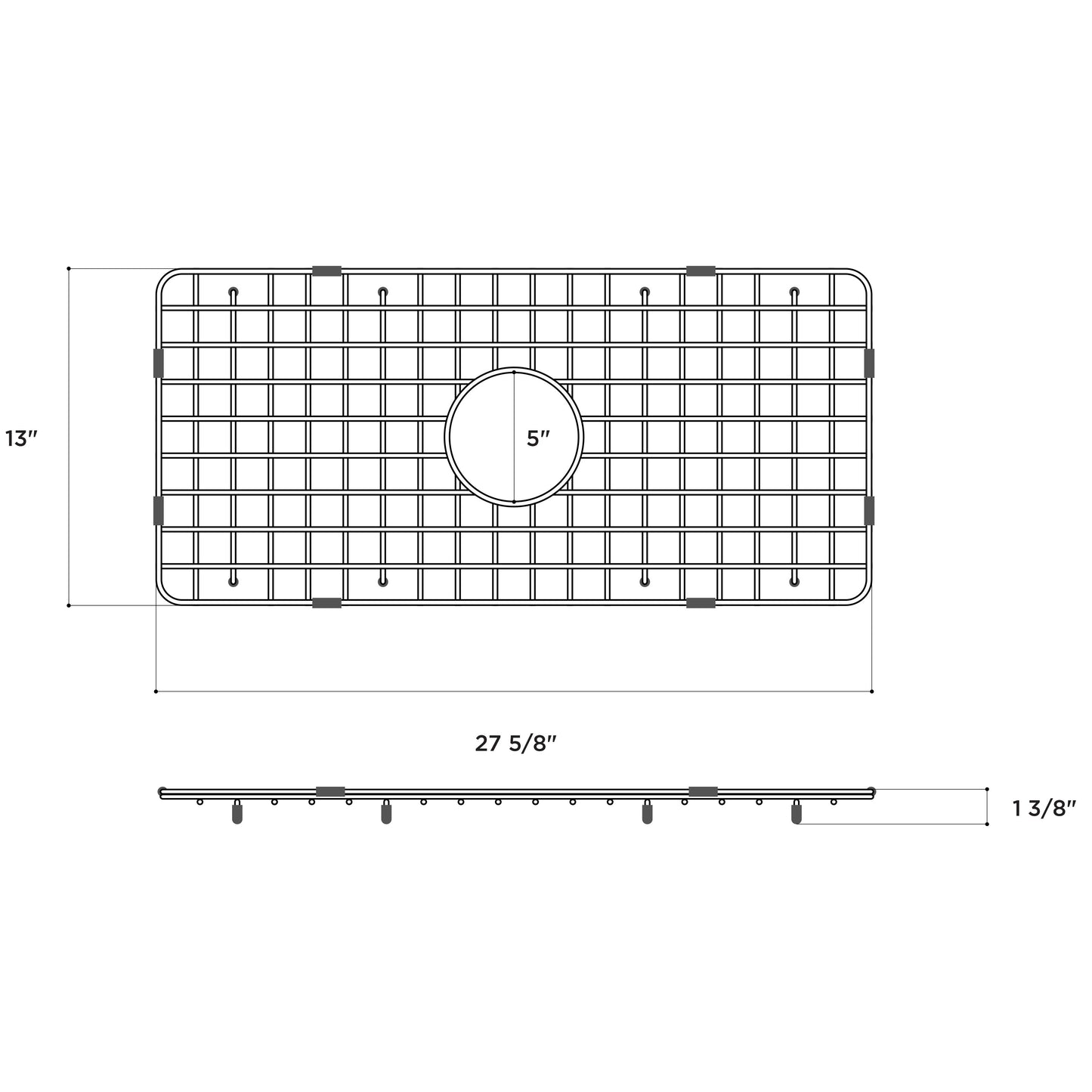 Fortis Stainless Steel Grid for Sink LFS3318W