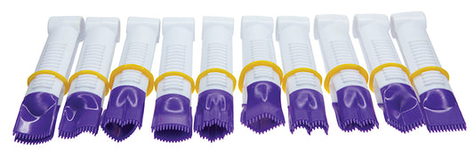 Fox Run 10Pc Teeth Crimper Set Large - (25 Packs)