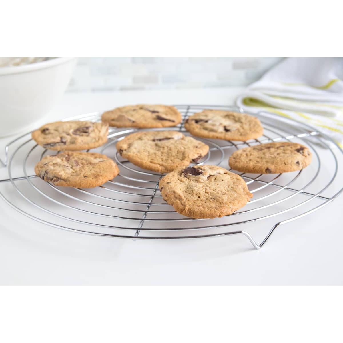 Fox Run 13" Round Chrome Cooling Rack - (58 Pieces)